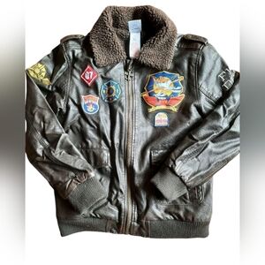 Disney Store Pixar Planes Movie Fire Rescue Bomber Jacket Kids 7/8